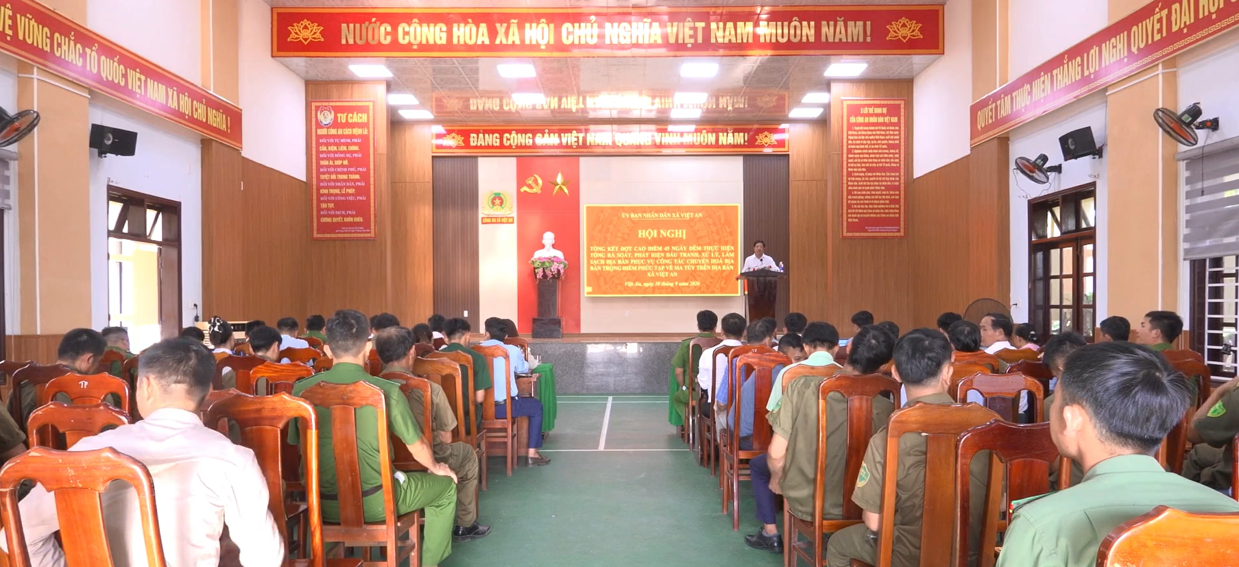 VIỆT AN TỔNG KẾT ĐỢT CAO ĐIỂM 45 NGÀY ĐÊM PHÒNG, CHỐNG MA TÚY